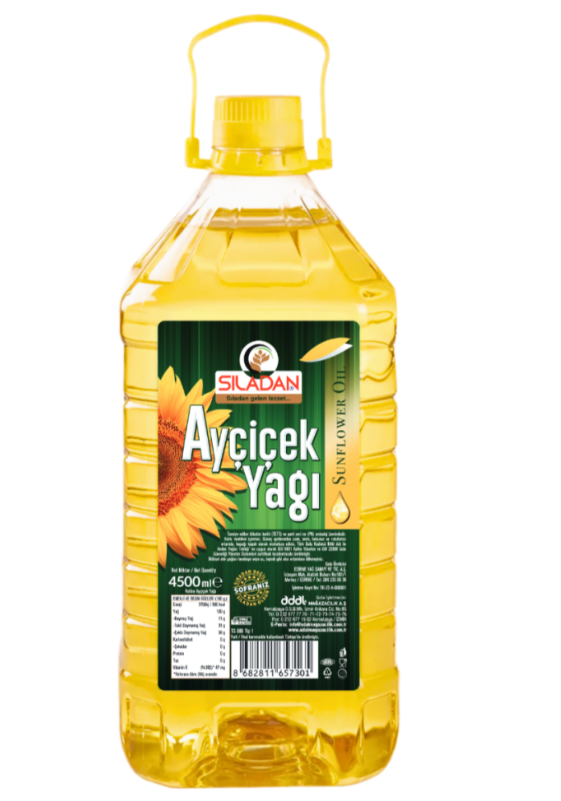 SILADAN AYÇİÇEK YAĞ 4.5L*4*