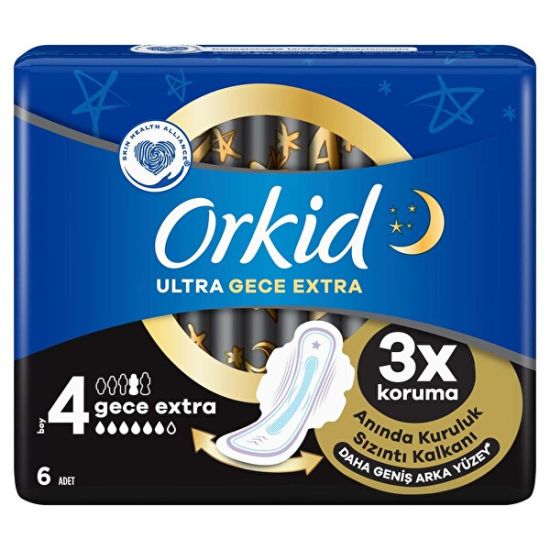 ORKİD ULTRA GECE EXTRA PLUS 5Lİ*24*