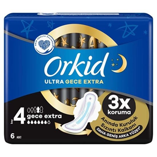 ORKİD ULTRA GECE EXTRA PLUS 5Lİ*24*