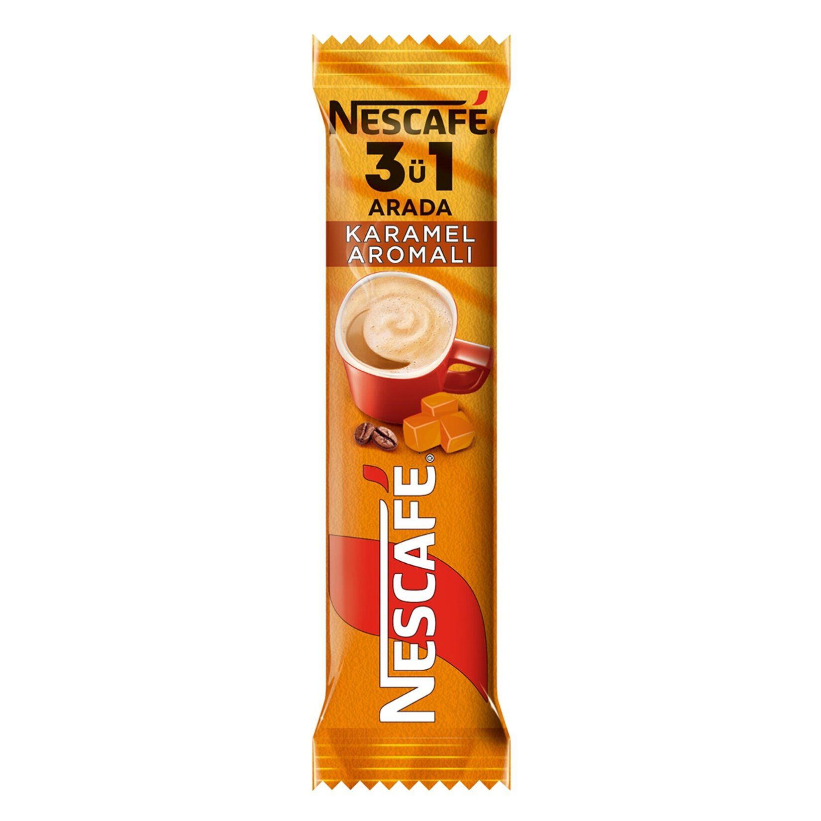 NESCAFE 3'Ü 1'ARADA KARAMEL 17,7 GR