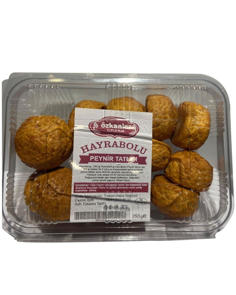 ÖZKANLAR HAYRABOLU PEYNİR TATLISI 250 GR *24*