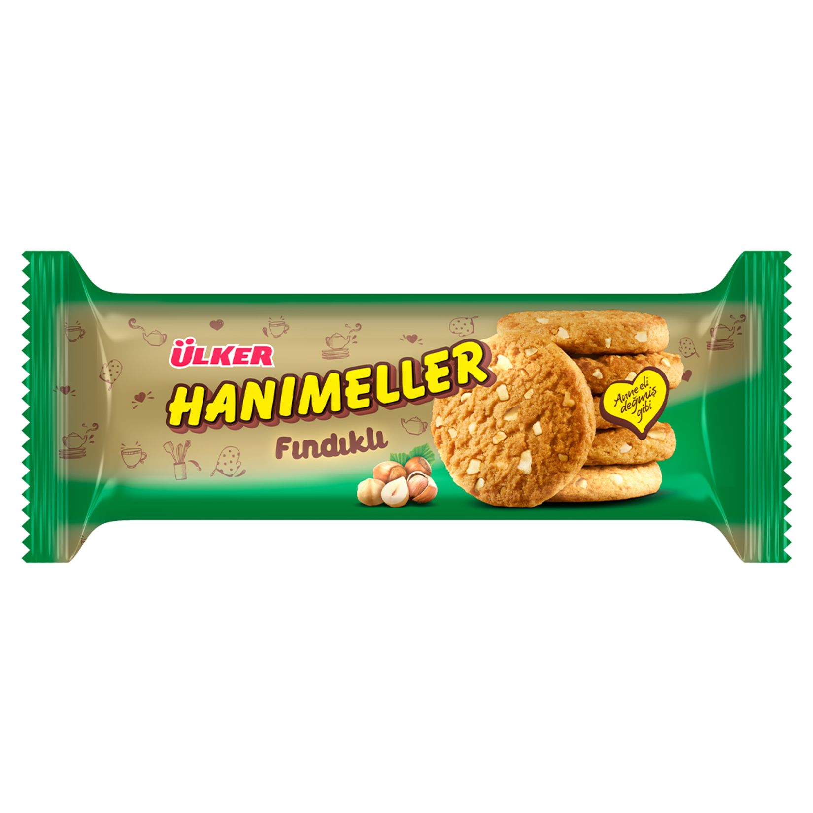 ÜLKER HANIMELLER FINDIKLI RULO 82gr.*18