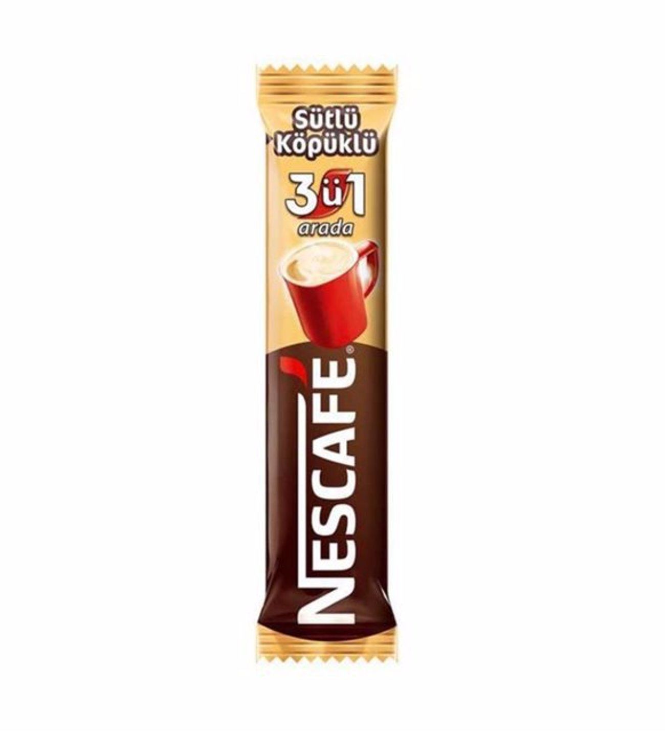 NESCAFE SÜTLÜ KÖPÜKLÜ 3Ü1 ARADA 17,4G