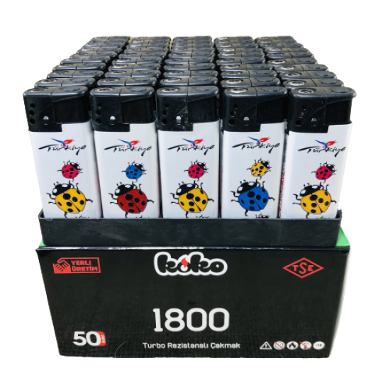 KOKO DESENLİ REZİDANS ÇAKMAK 50 Lİ