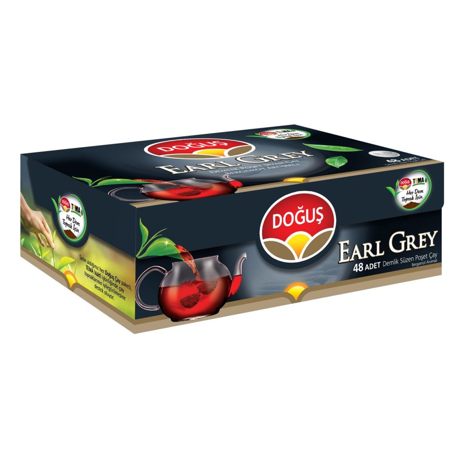 DOĞUŞ EARLY GREY DEMLİK POŞET 48Lİ*16