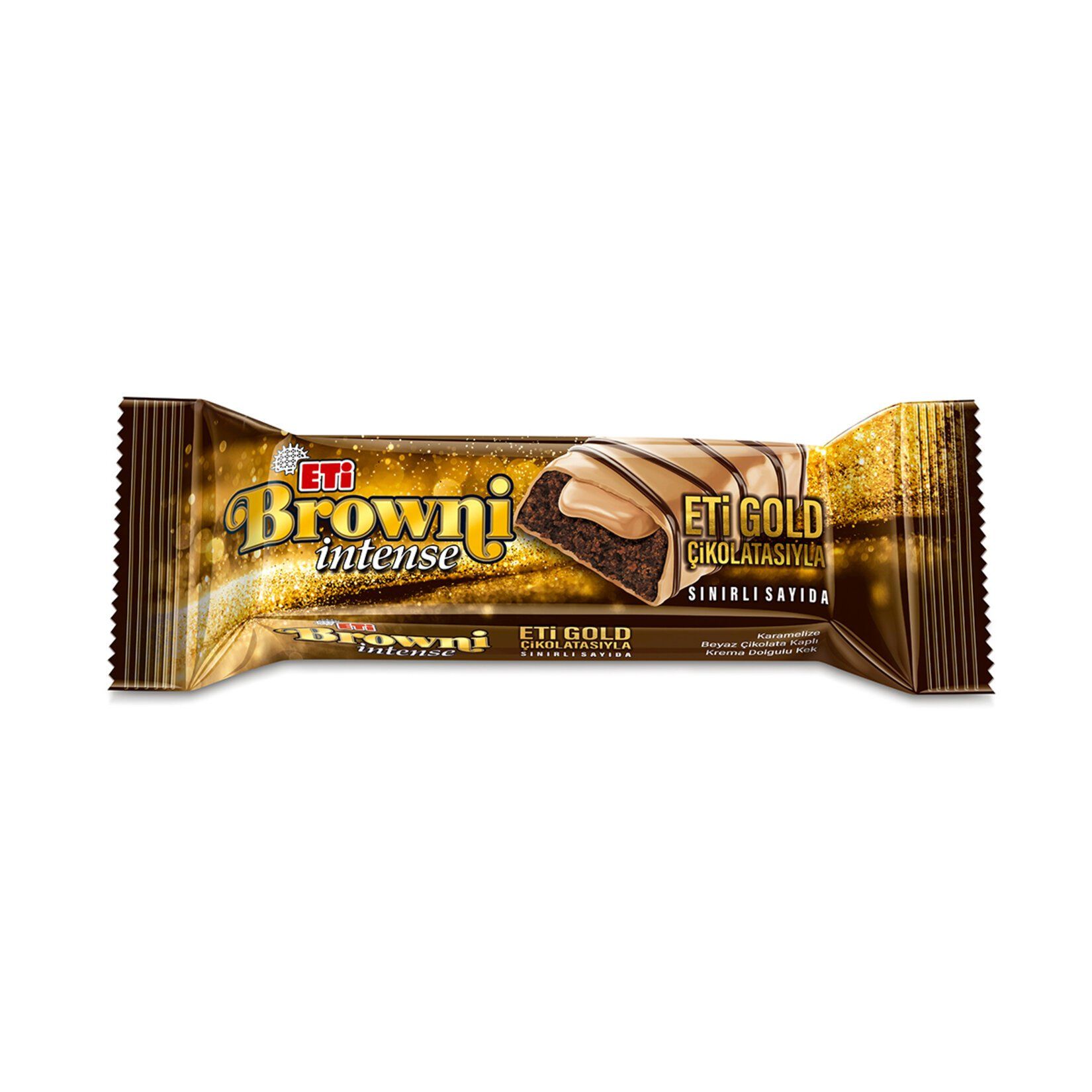 ETİ BROWNİ İNTENSE KARAMEL GOLD 48G*16*