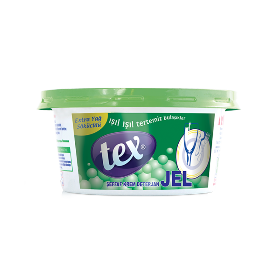 TEX ŞEFFAF KREM DETERJAN JEL 220 GR*24