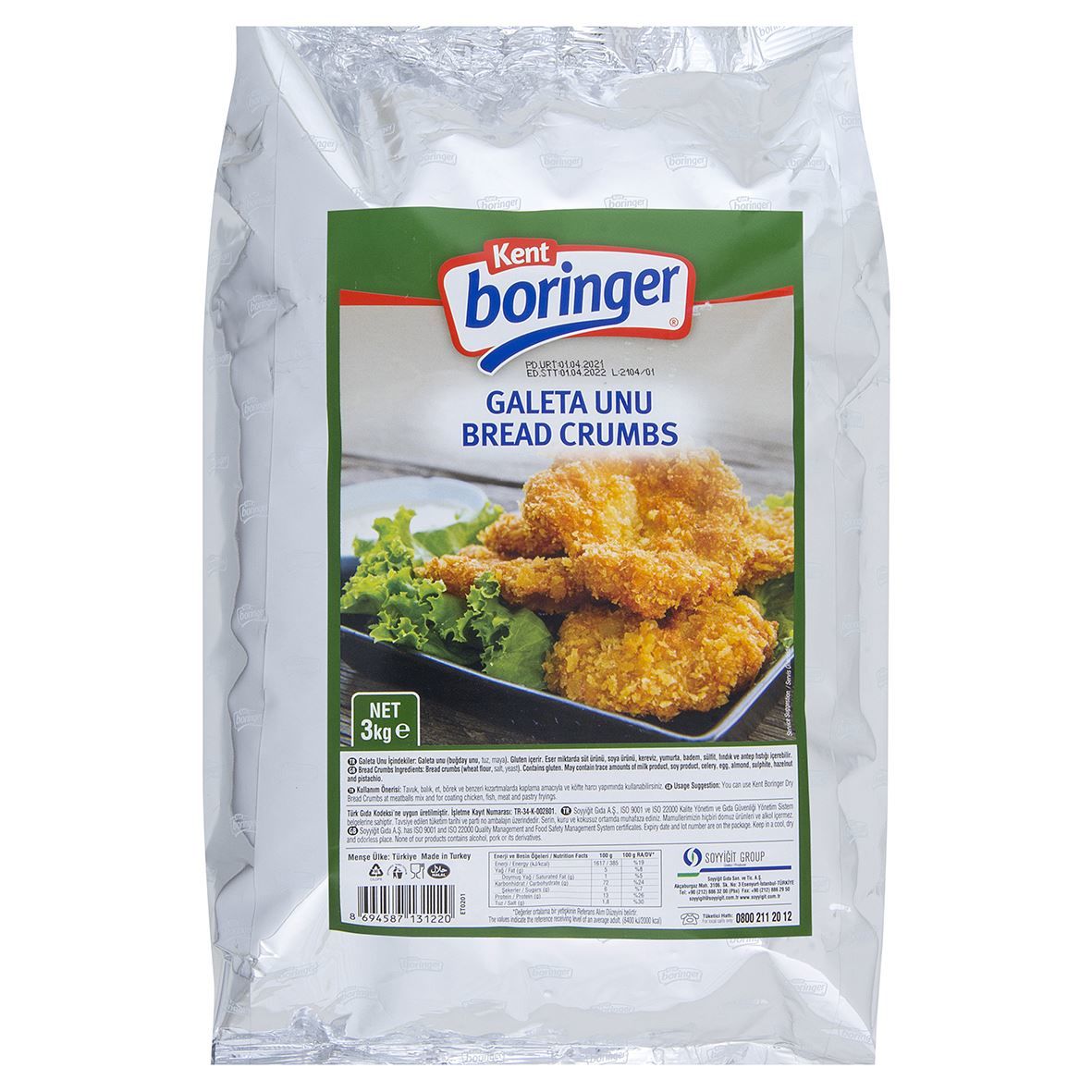 KENT GALETA UNU 3 KG.*4*