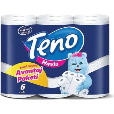 TENO HAVLU  6 LI *4