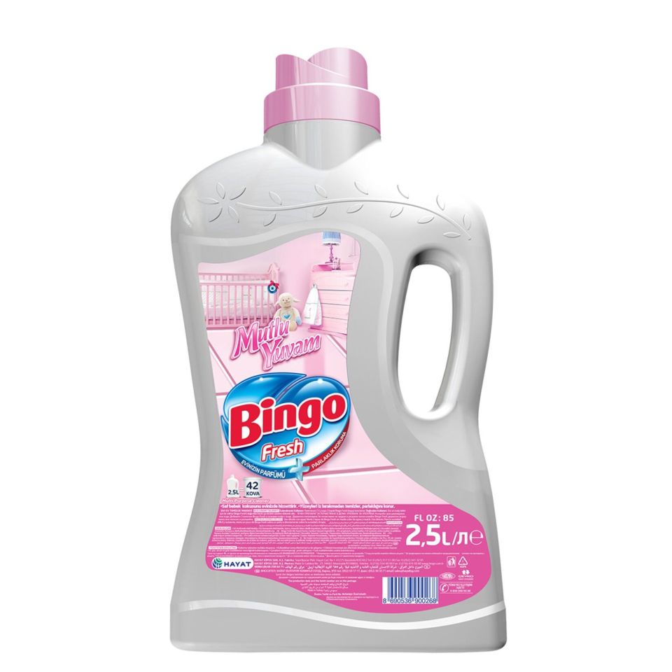 BİNGO FRESH MUTLU YUVAM  2,5 LT