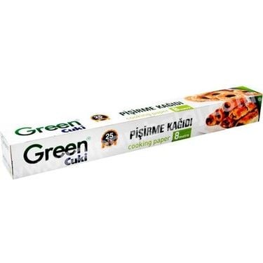 GREEN PİŞİRME KAĞIDI 8 MT