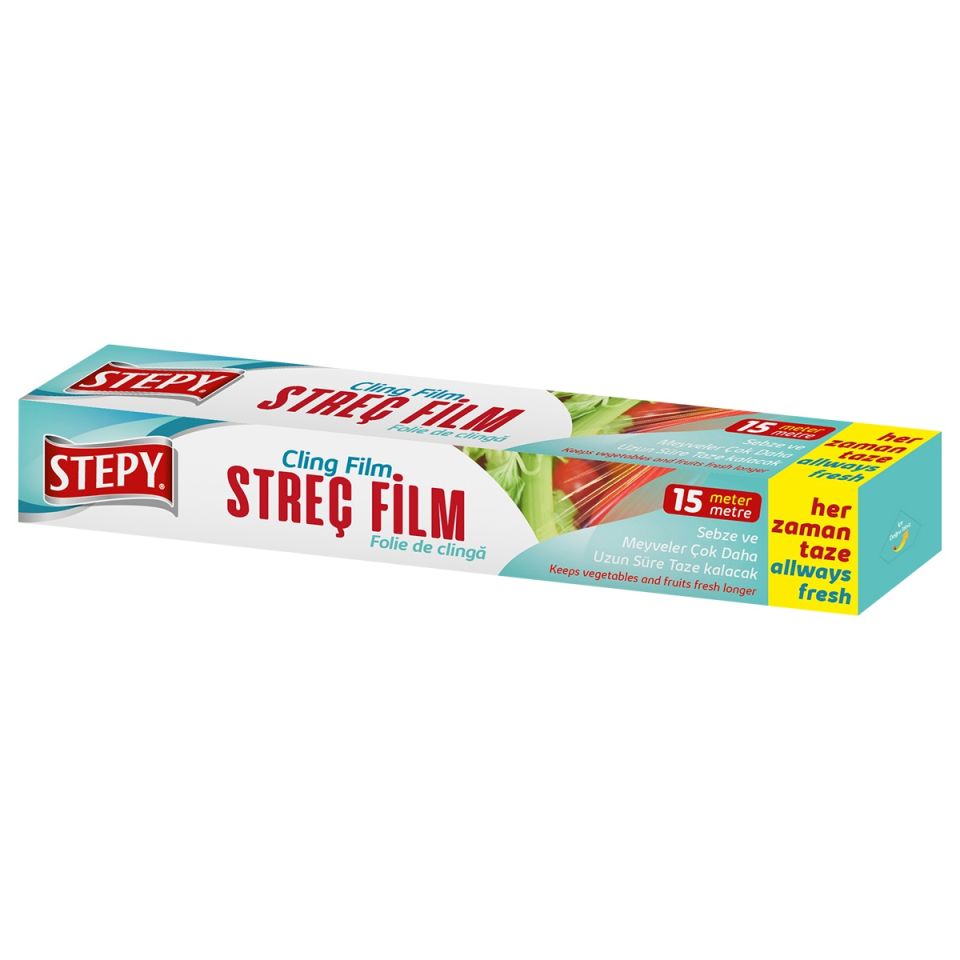 STEPY STREÇ FİLM 15 METRE*24*