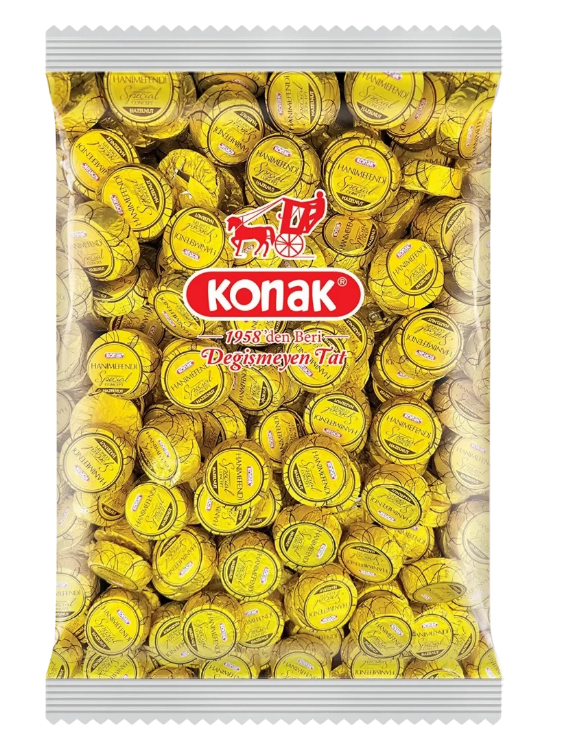 KONAK HANIMEFENDİ FINDIKLI ÇİKOLATA 1000 GR *5*