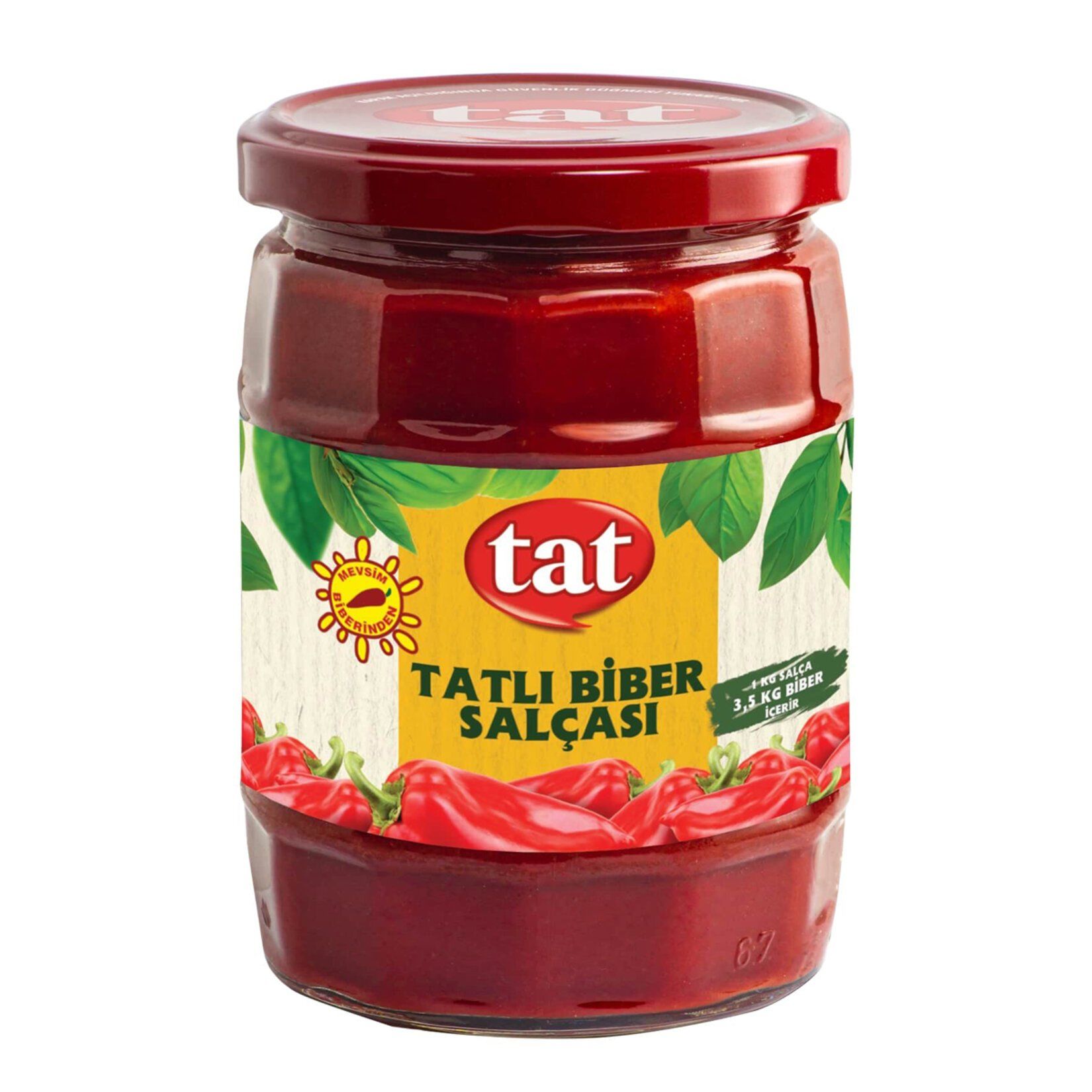 TAT TATLI BİBER SALÇASI CAM 550G