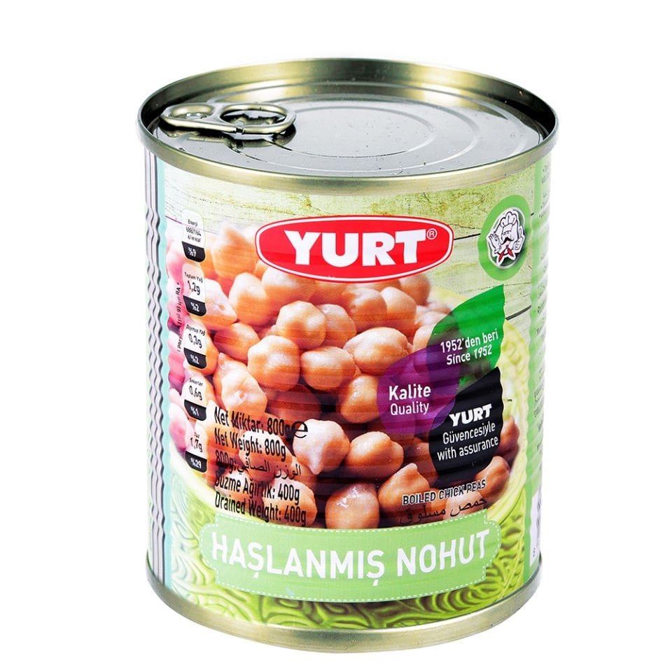 YURT HAŞLANMIŞ NOHUT 800 GR *6*