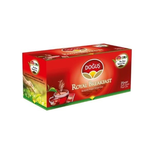 DOĞUŞ ROYAL BREAKFAST SÜZEN POŞET ÇAY 25'Lİ