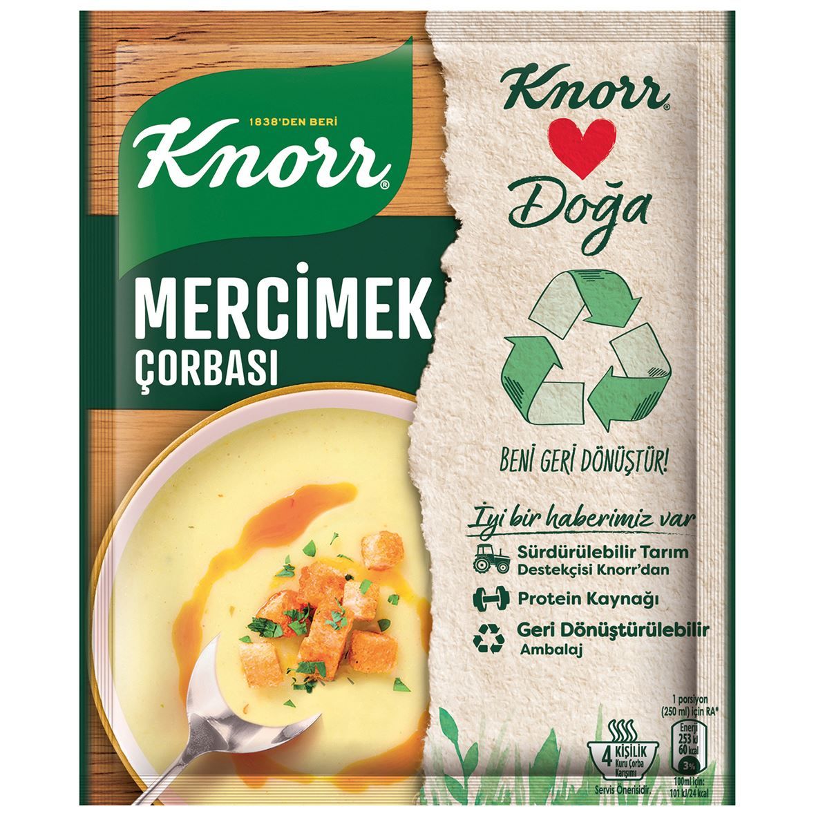 KNORR MERCİMEK ÇORBASI 76G