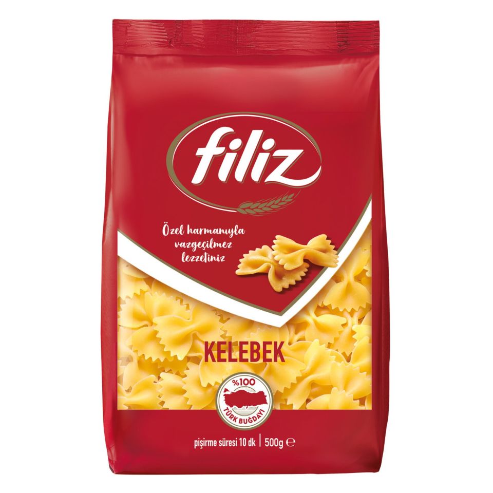 FİLİZ KELEBEK MAKARNA 500G*20*