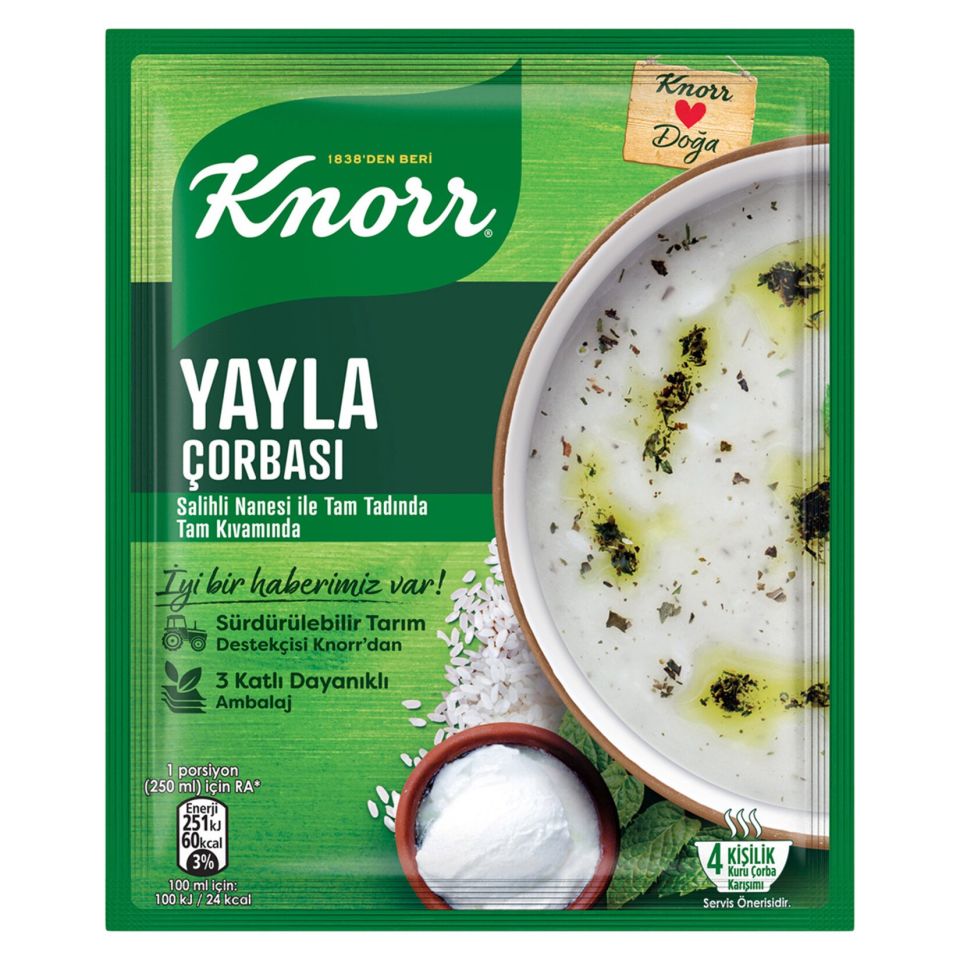 KNORR YAYLA ÇORBASI 74G