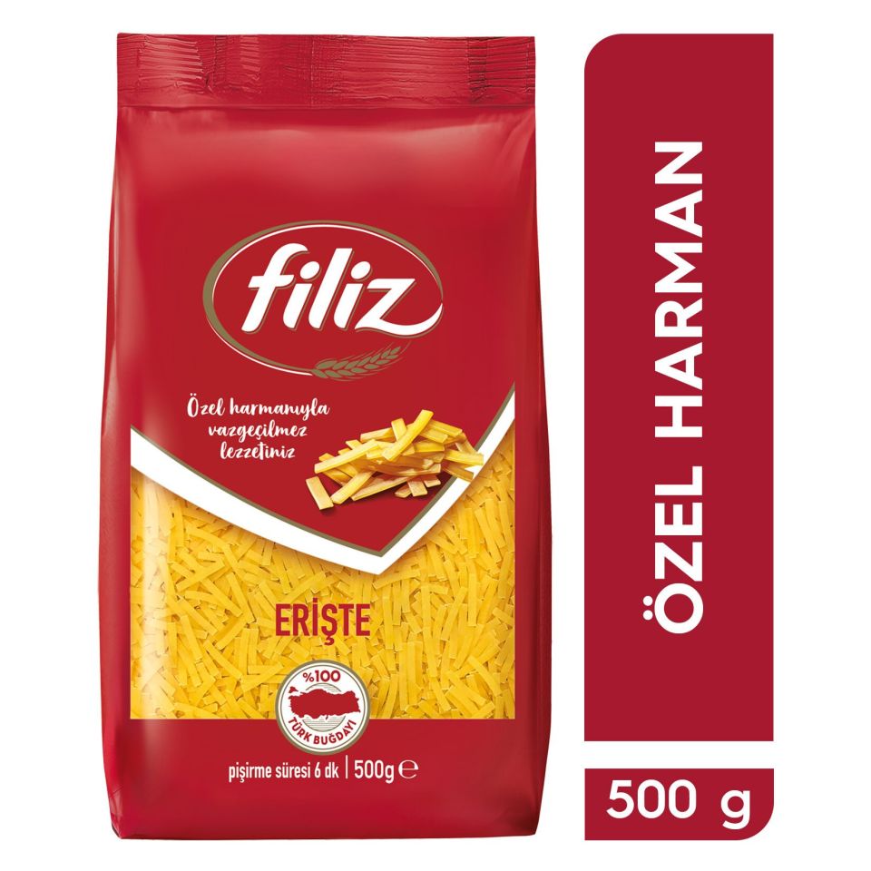FİLİZ ERİŞTE MAKARNA 500G*20*