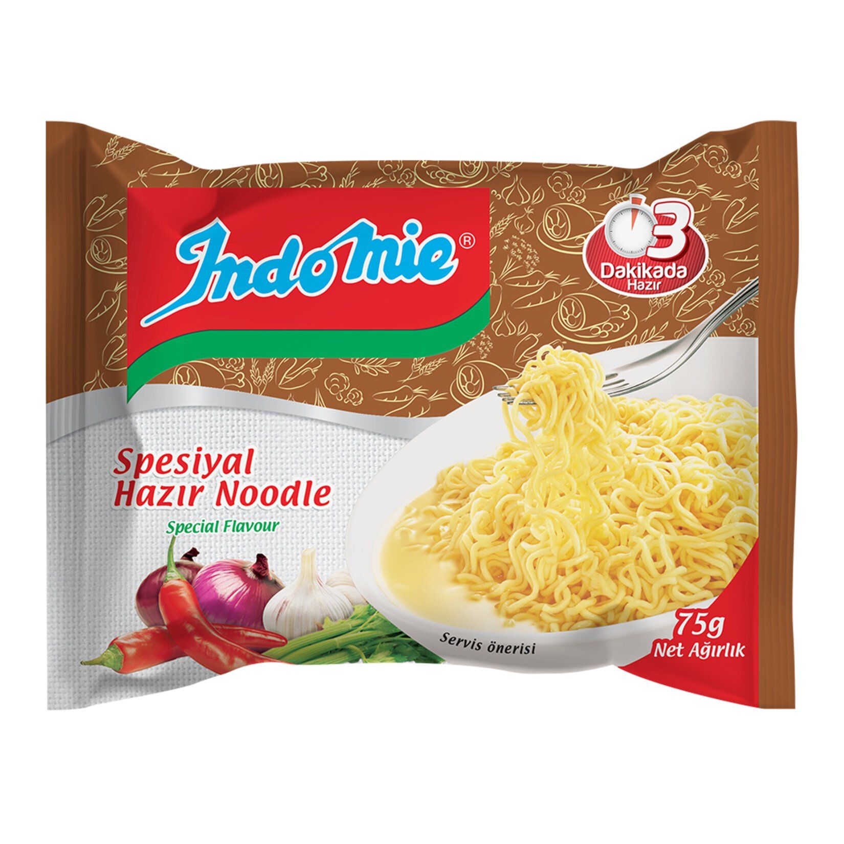 İNDOMİE HAZIR NOODLE SPESİYAL 75 GR *40