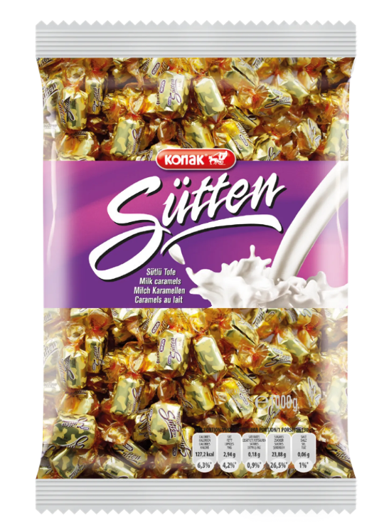 KONAK SÜTTEN SÜTLÜ ŞEKER 1 KG *5*