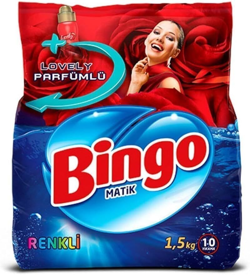 BİNGOMATİK DETERJAN 1,5 KG