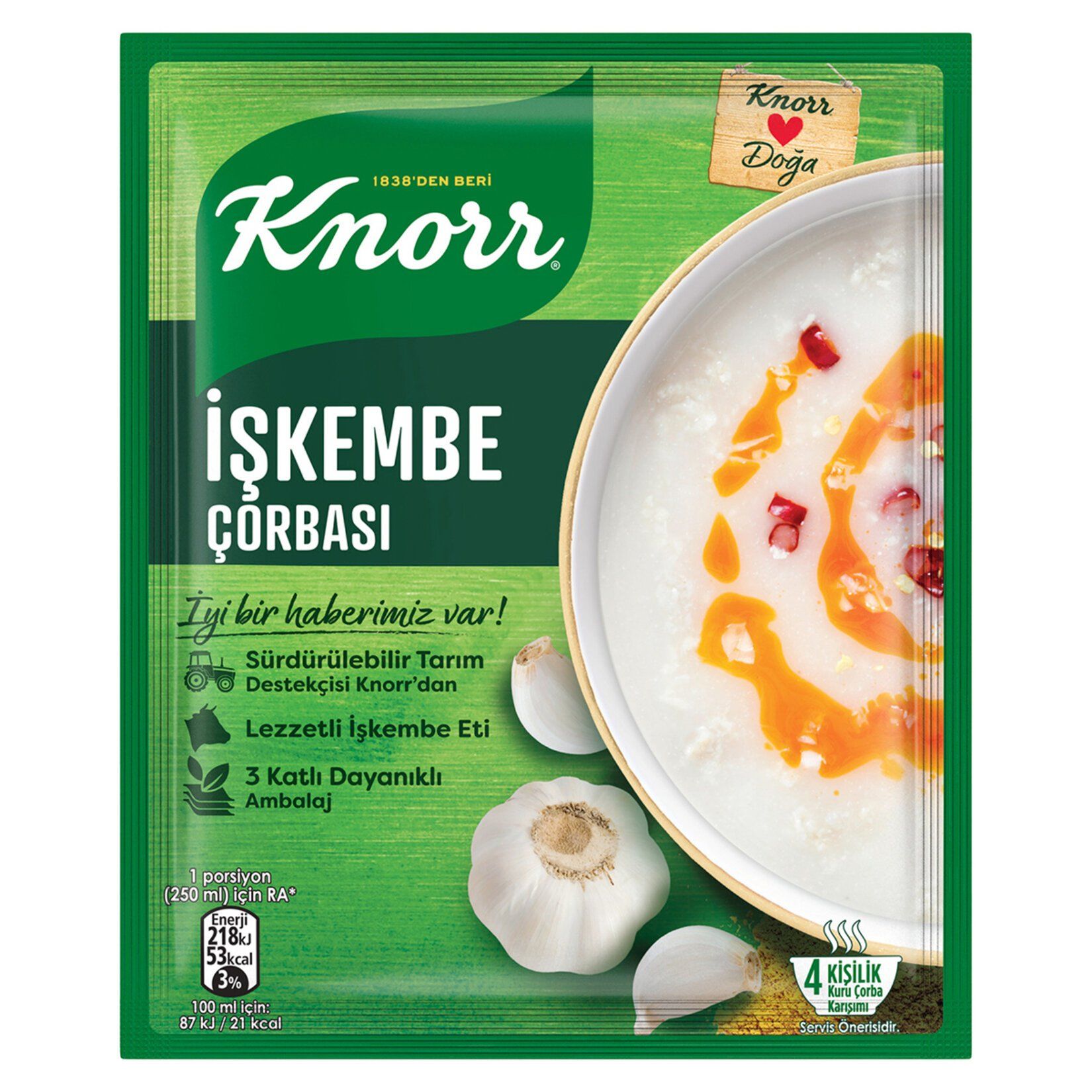 KNORR İŞKEMBE ÇORBASI 63G *12*