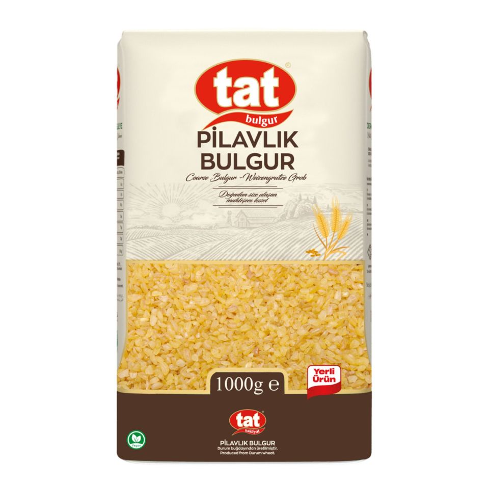 TAT PİLAVLIK BULGUR 1 KG *15