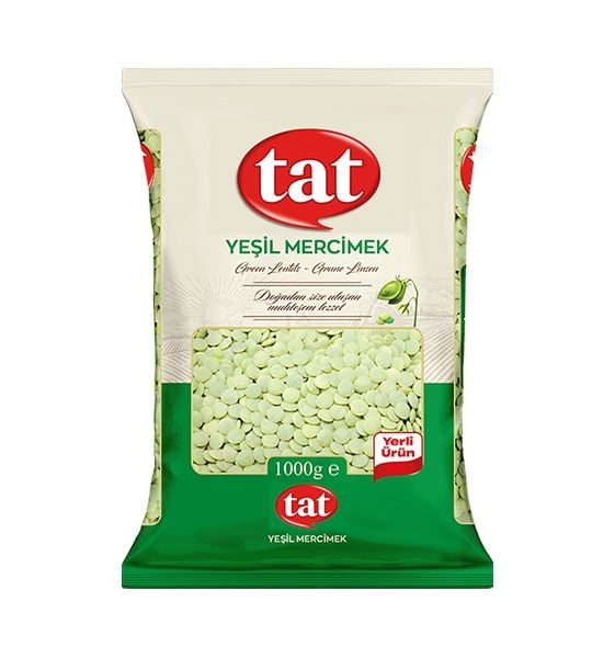 TAT YEŞİL MERCİMEK 1 KG *15*