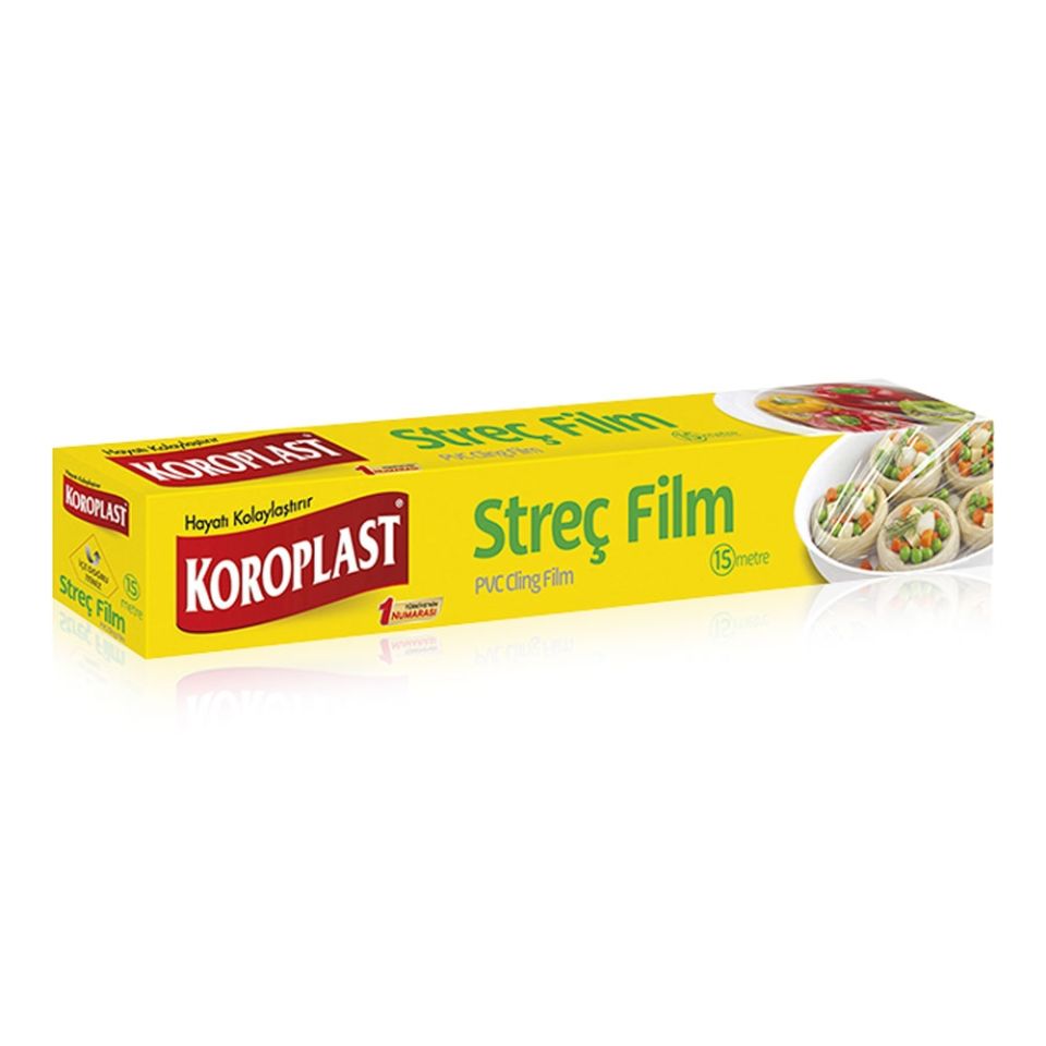 KOROPLAST STREÇ FİLM 15MT