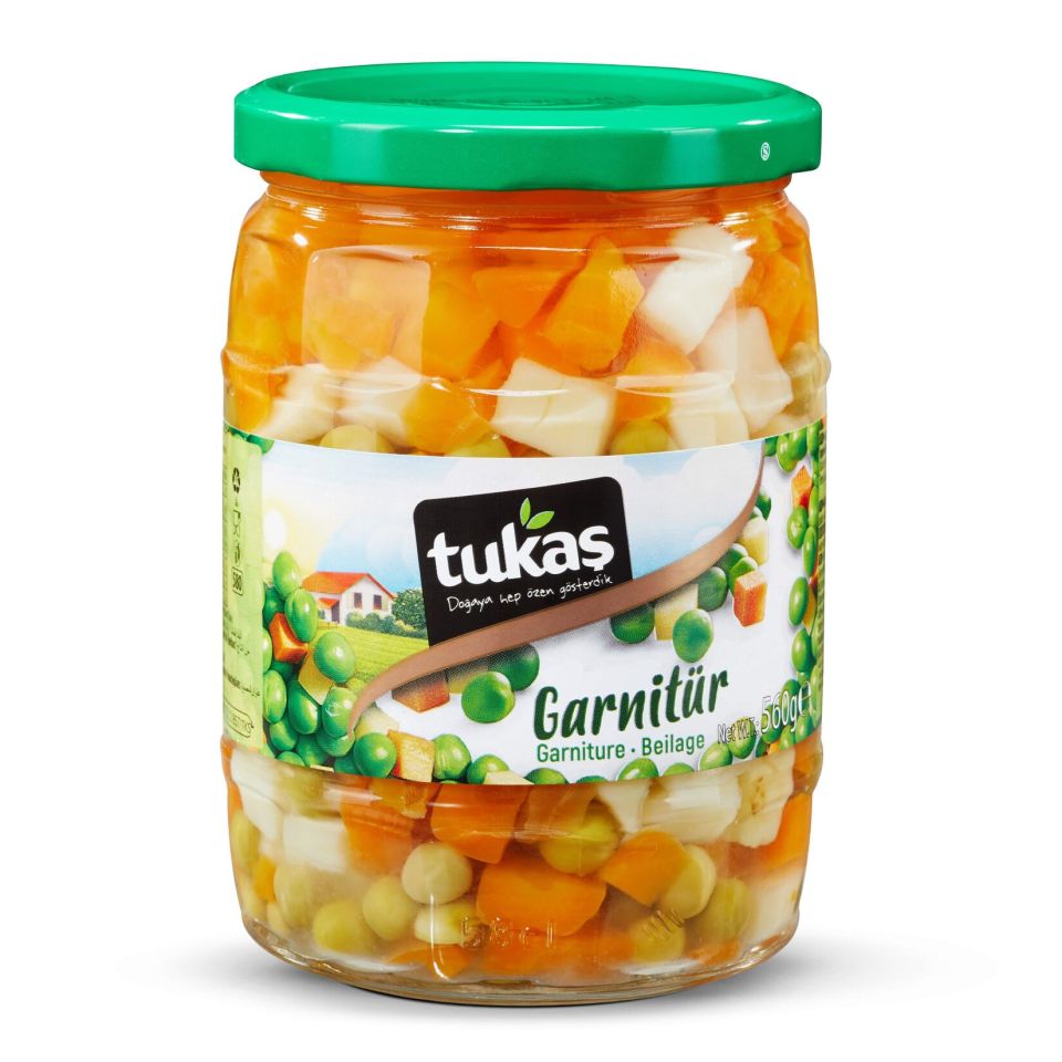 TUKAŞ GARNİTÜR CAM 580 GR *12*
