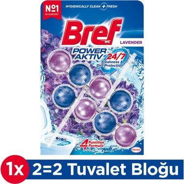 BREF WC POWER AKTIV DUO PACK LAVANTA 2*50X10