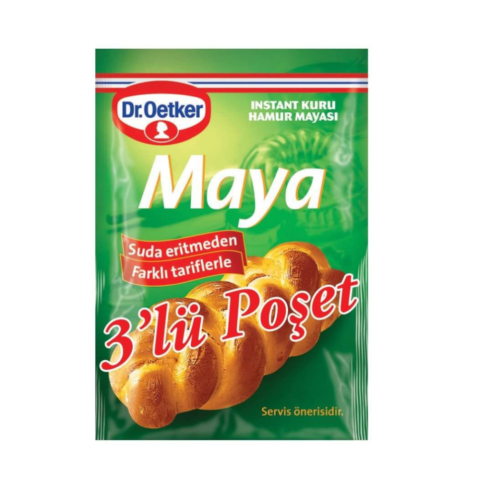 DR.OETKER KURU HAMUR MAYASI 3'LÜ*30*