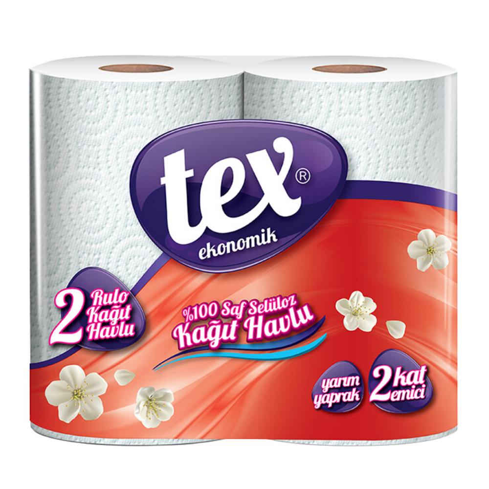 TEX ULTRA SOFT KAĞIT HAVLU 2'Lİ*12*