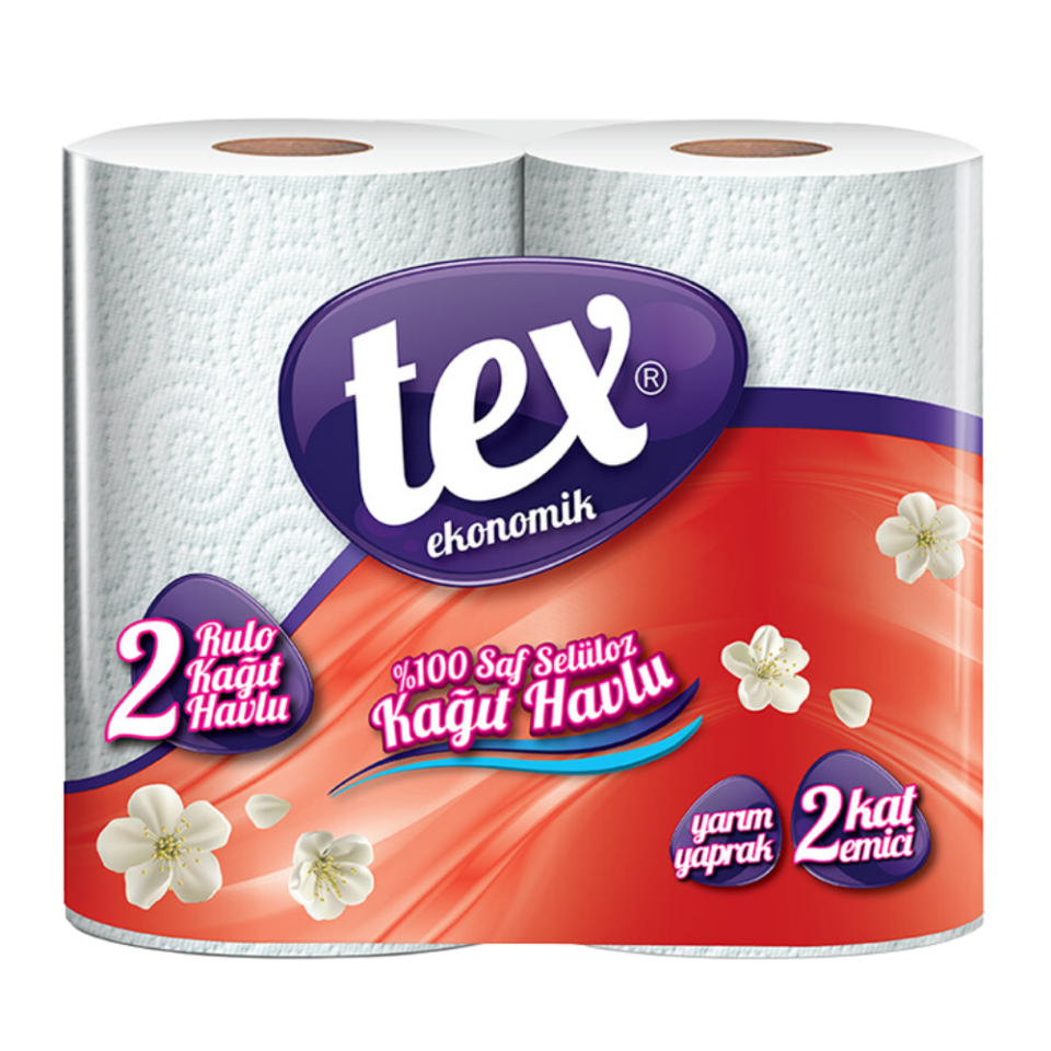 TEX ULTRA SOFT KAĞIT HAVLU 2'Lİ*12*