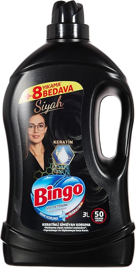BİNGO SİYAH 50 YIKAMA 3 L *6 (SİYAH)