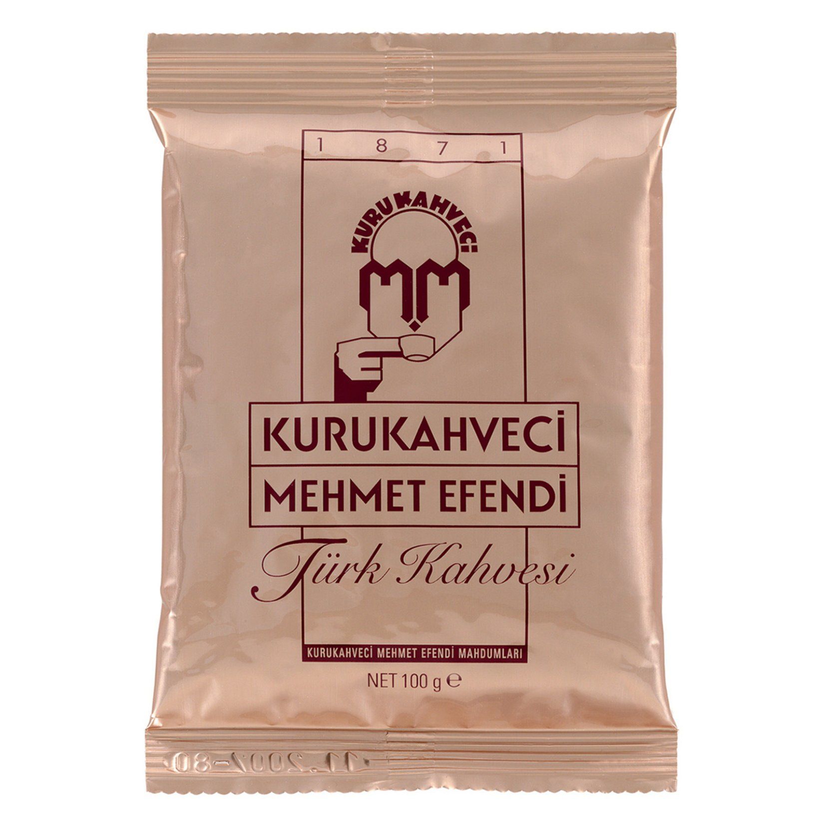 MEHMET EFENDİ TÜRK KAHVESİ 100G*25*