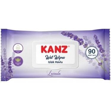 KANZ ISLAK MENDİL LAVANTA 90 LI *24*