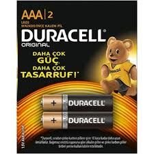 DURACELL  KUMANDA PİL 1,5 V 2'Lİ*10*