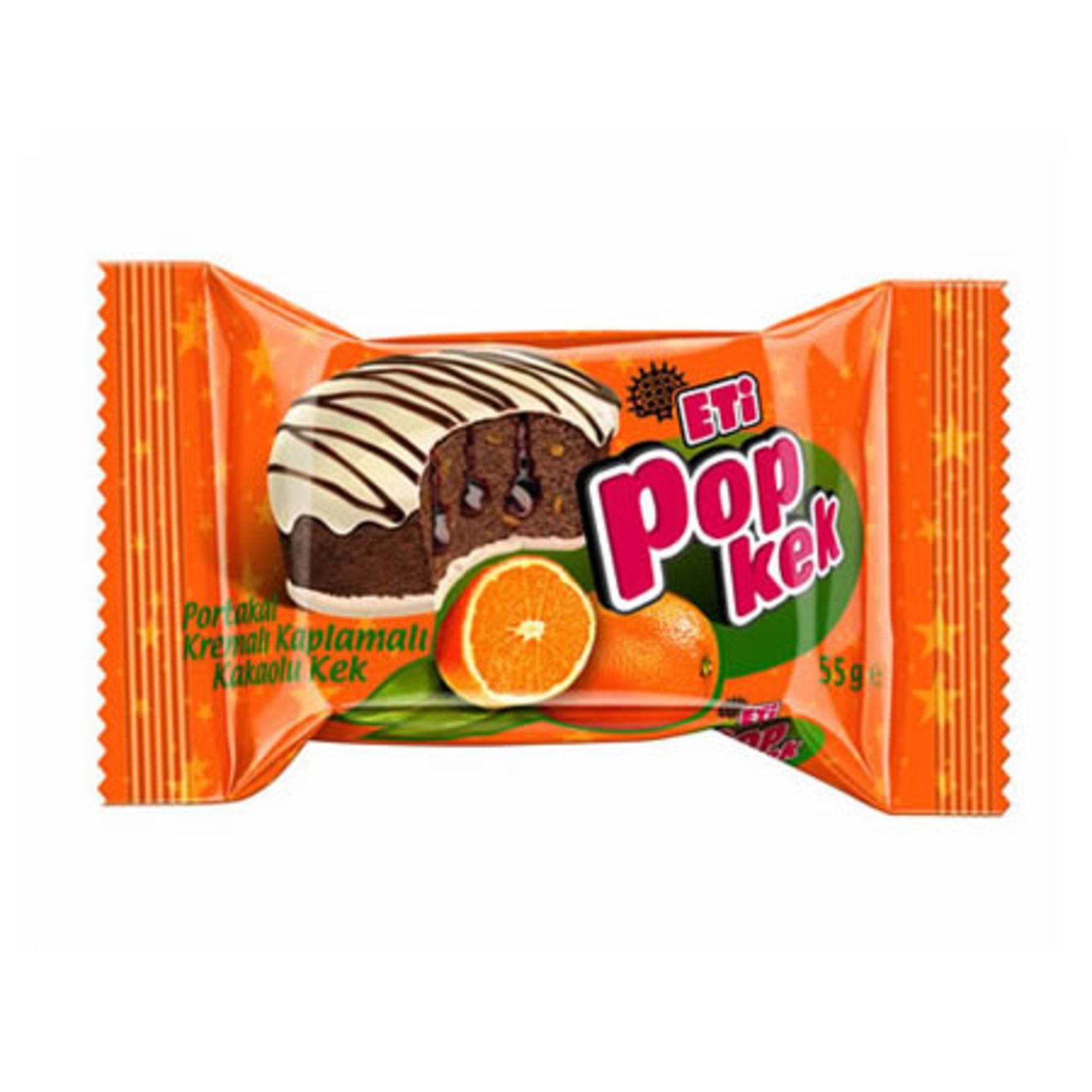 ETİ POPKEK PORTAKALLI KEK 60G*24*