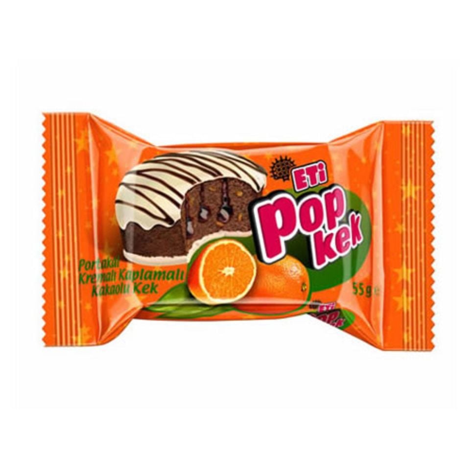 ETİ POPKEK PORTAKALLI KEK 60G*24*