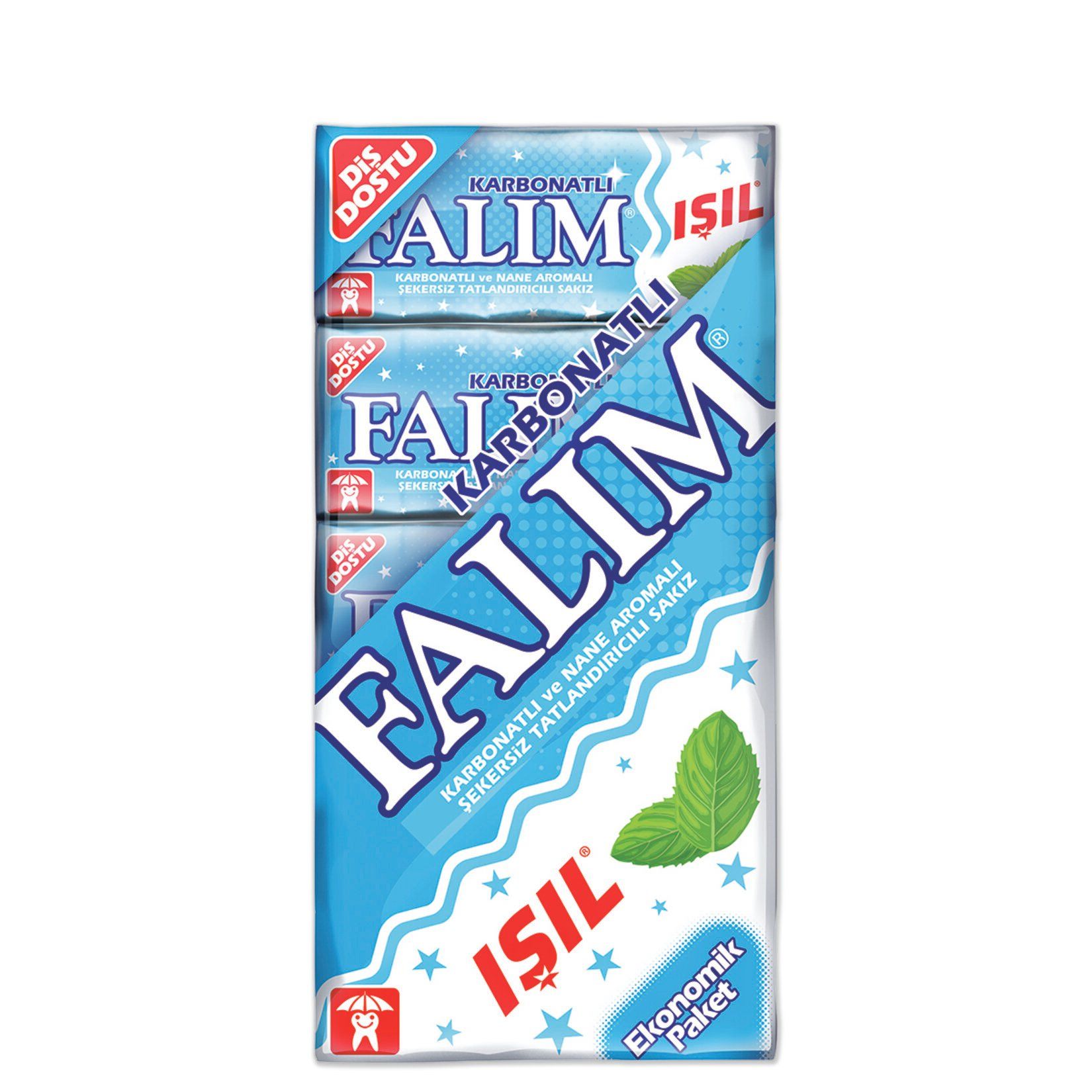 FALIM IŞIL ŞEKERSİZ SAKIZ 5'Lİ 7G*20*
