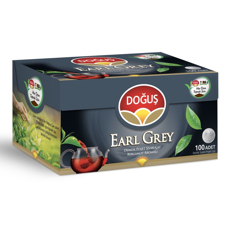 DOĞUŞ EARLY GREY POŞET 100 LÜ *8*