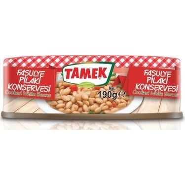 TAMEK FASULYE PİLAKİ 190 GR*24