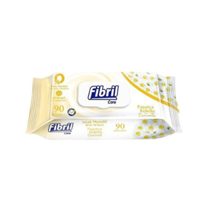 FİBRİL ISLAK MENDİL PAPATYA 90'LI*24*