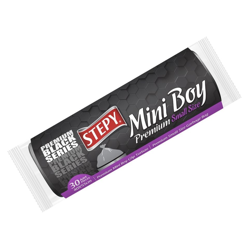 STEPY BLACK ÇÖP TOBASI MİNİ*50*
