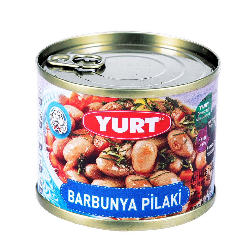YURT BARBUNYA PİLAKİ KONSERVE 200G*24*