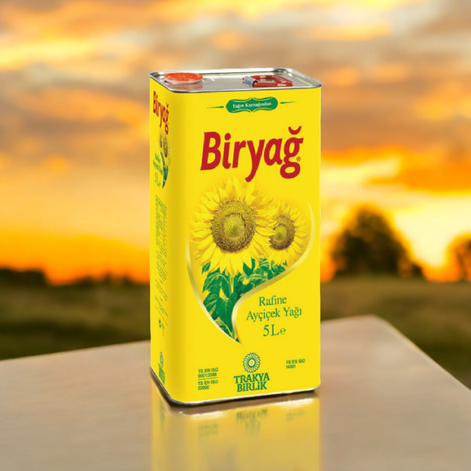 BİRYAĞ AYÇİÇEK YAĞI 5L