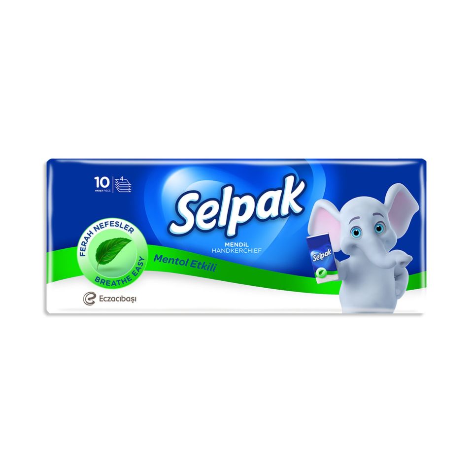 SELPAK MENTOLLÜ MENDİL10lu